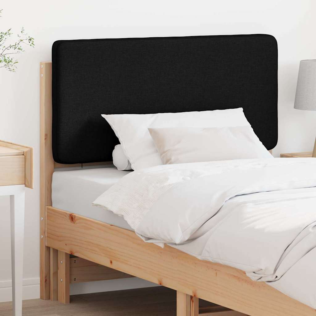 Upholstered Headboard in Brown and Black 75 cm
