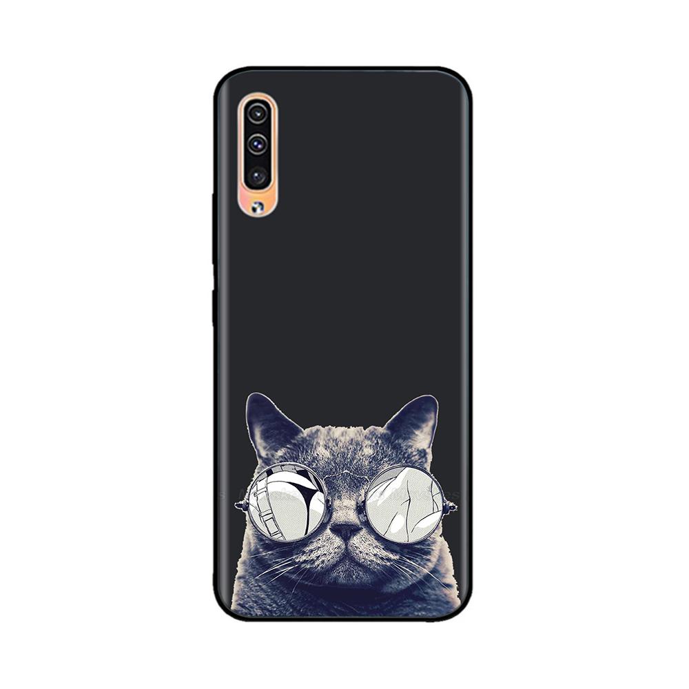 Для Samsung Galaxy A50 A50S A30S Чехол Мягкая Черная Силиконовая Задняя Крышка Чехол для Телефона Для Samsung A 50 A 50 30 S Fundas Coque Бампер