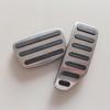 For Isuzu D-MAX 2024  Car Accessory Stainless Steel Brake Accelerator Pedal Non-Slip Sleeve Clutch Wear Pad 2017-