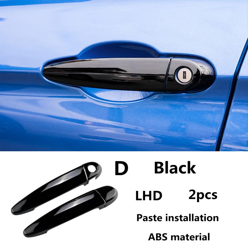 LHD RHD карбоновая внешняя дверная ручка, накладки для BMW F30 F31 F32 F33 F34 F36 E70 E71 E84 F25 F26 F20