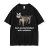 I Eat Cement Cursed Cat Funny Meme T Shirt Women's Fashion Humor Short Sleeve T Shirts Male High Quality Cotton T-shirt Tops