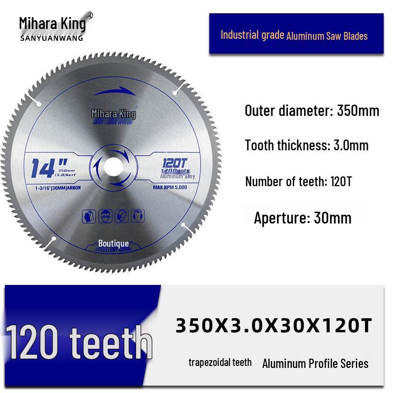 Деревообрабатывающий угловой шлифовальный пильный диск - Сплавной отрезной диск для дерева, Размеры 4/5/7/9 дюймов