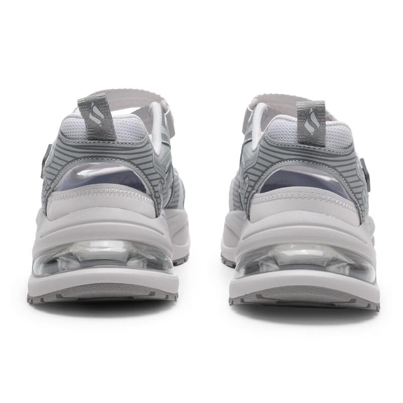Skechers Уличная Повседневная Комфортная Обувь для Воды Женская Обувь Серо-Серебристая 177603-GYSL