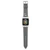 Karl Lagerfeld Klawmokhg Apple Watch Strap 38/40/41Mm Silver/Silver Strap Saffiano Karl Heads