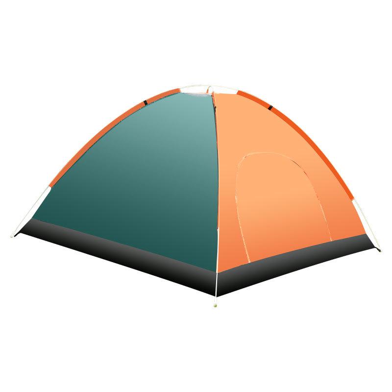Fully Automatic Portable 3-4 Person Folding Camping Tent - Quick Open Beach Setup.