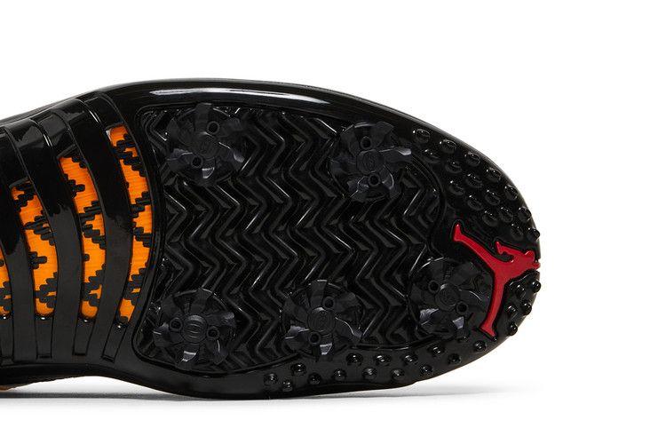 Мужские кроссовки Jordan 12 Retro Low Golf Taxi Белый/Черный-Такси