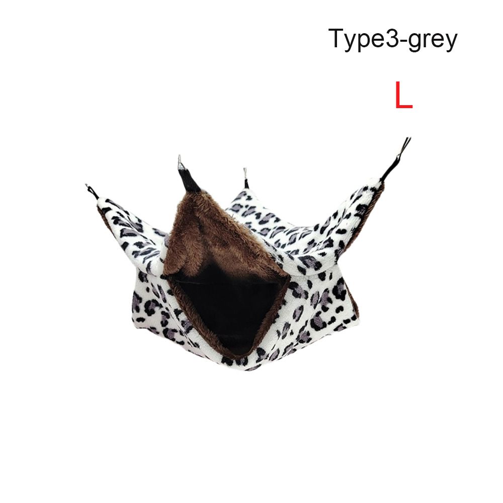 Двухслойный утолщенный спальный мешок для мелких животных, теплая клетка, домик для морской свинки, гнездо для хомяка, гамак