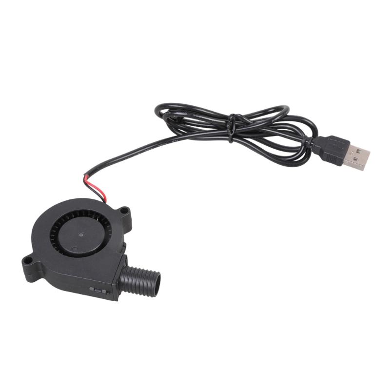 Эффективный USB-вентилятор 5 В для электроники, 50 мм, воздуходувка, 4300 об/мин, тихая работа, улучшенное рассеивание тепла