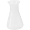 1/2Pcs 50ml 100ml Plastic Erlenmeyer Flask Clear Conical Bottles Laboratory Chemical