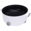 Electric Pot 3.6L Large Capacity 3 Layer Anti Scald Anti Stick Multifunctional Electric Cooker with