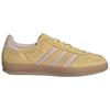 adidas Originals GAZELLE INDOOR Unisex Retro Trainers Resin Yellow IH9220