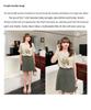 Plus Size Tulip Print Short Sleeve Loose Round Neck T-shirt for Women
