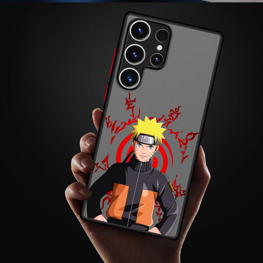 Матовый чехол для телефона Naruto Uchiha Itachi для Samsung Galaxy S10 S23 S21 S22 Plus S9 S24 FE S25 Ultra S20