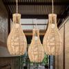 Weave Rope Lampshade Lighting Fixtures Rustic Decoration Hanging Lamp Shade for House Hallway Living Room Home Dining Room
