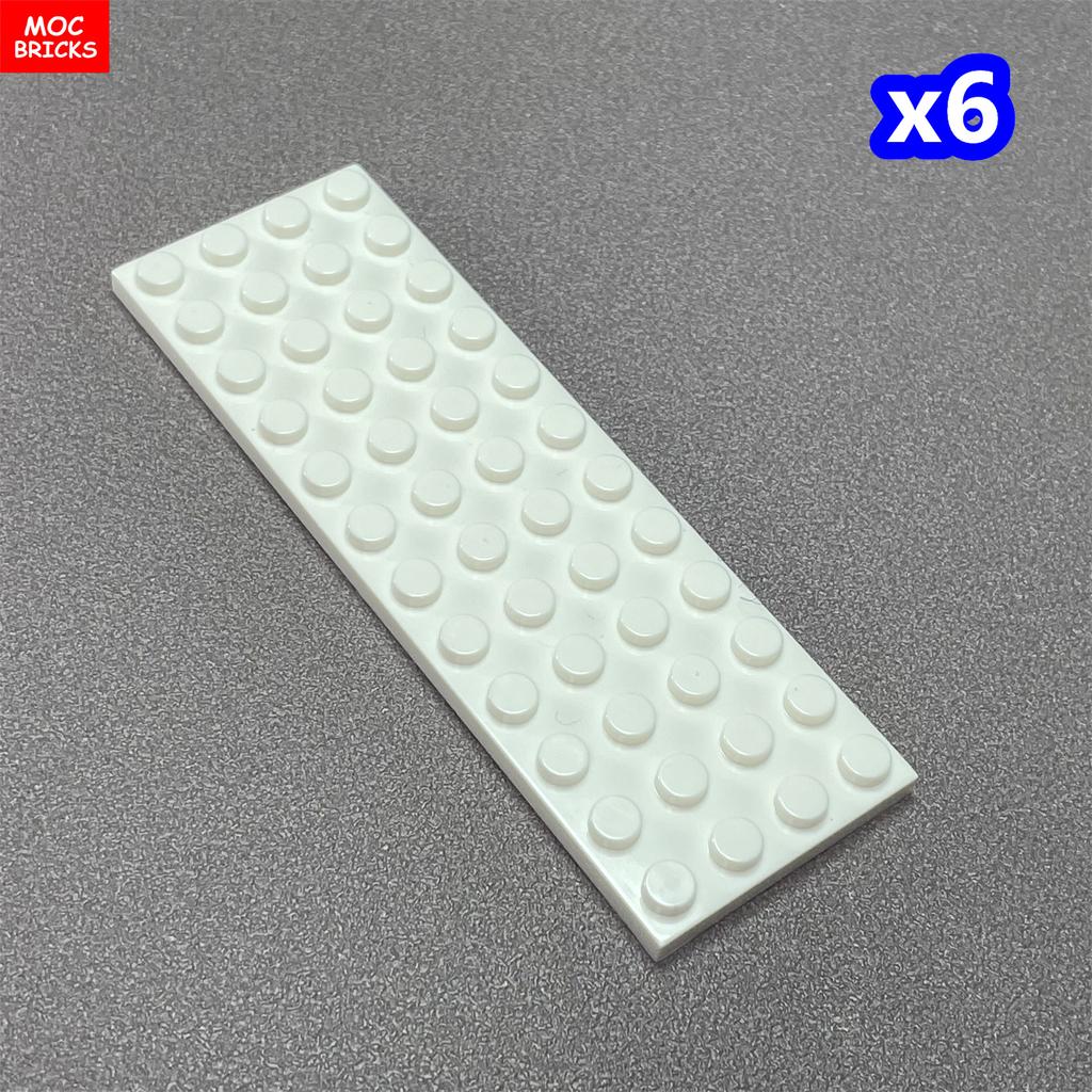 Нетоксичная пластина Moc Bricks 4x4 4x6 4x8 4x10 4x12 3031 3022 3035 3030 3029 Детский игрушечный конструктор Собирается Подарок на день рождения
