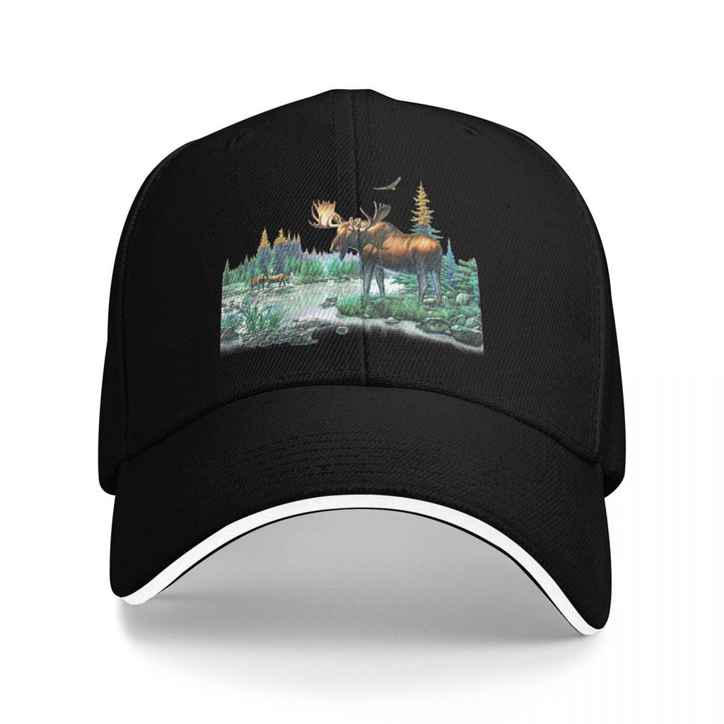 Moose Creek Baseball Cap funny hat New In The Hat Sun Hat For Children golf genuine For Unisex Womens