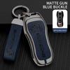 Durable Alloy Car Key Case Holder Shell Key Bag Protection For Porsche Cayenne Panamera Macan Cayman 718 911 Taycan Sticker FD2