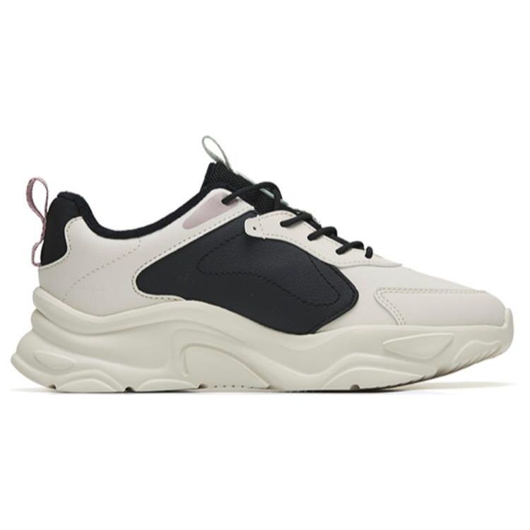 Anta Little Millennium 2.0 Низкие спортивные повседневные туфли женские кроссовки черные белые 122248891-7