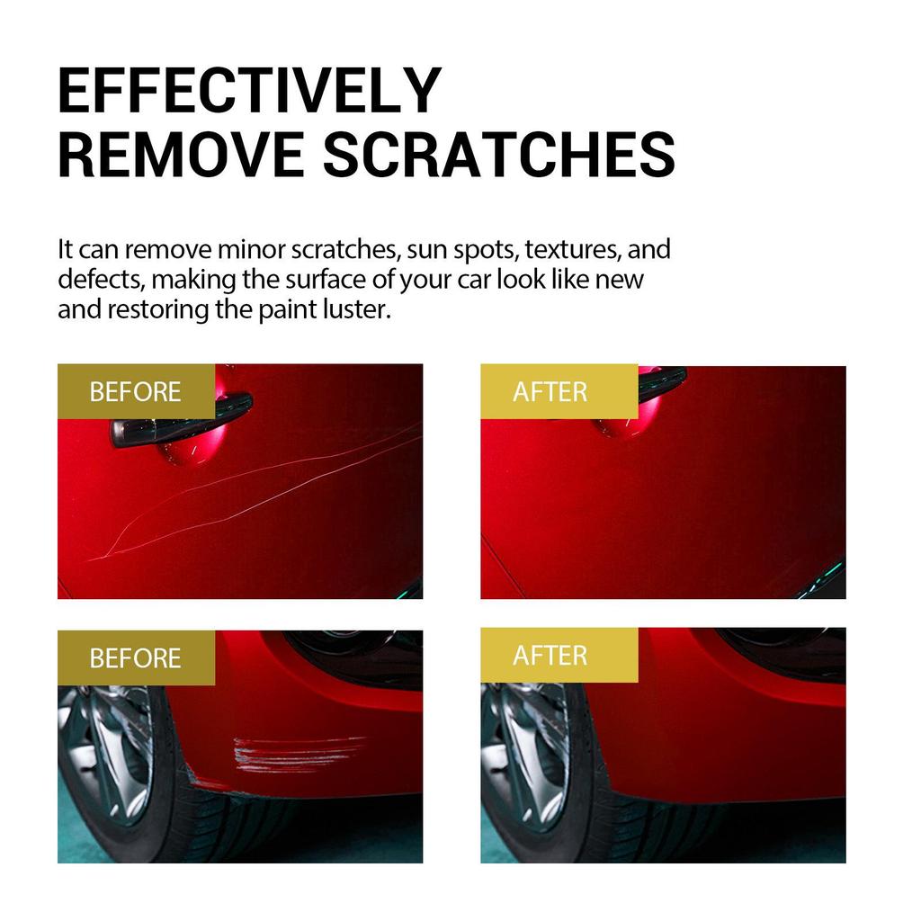 Homonth Car Scratch Repair and Maintenance Cream: Polish, Refurbish, Clean, and Brighten