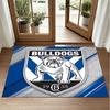 Canterbury-Bankstown Bulldogs Design Crystal Velvet Rug Soft Decorative Mat for Bedroom Entrance