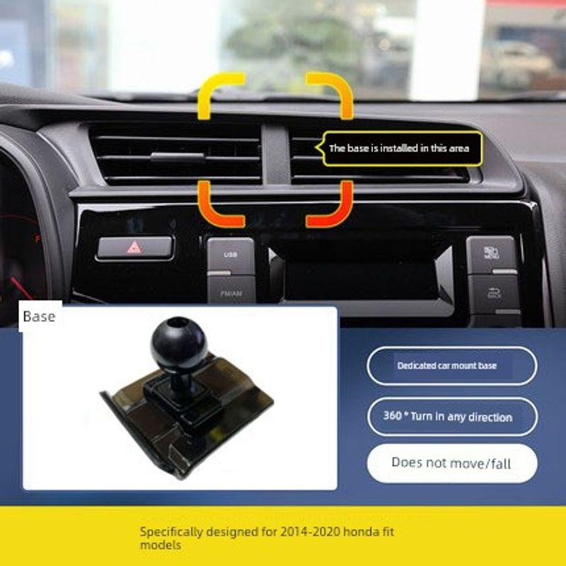 Suitable for Honda Accord Crv Haoying Lingpai Jade Fit Civic Xrv Special Mobile Phone Car Holder Base