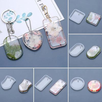 Силиконовая форма для кулона DIY fdgrfgKeyring, форма для литья ювелирных изделий из эпоксидной смолы