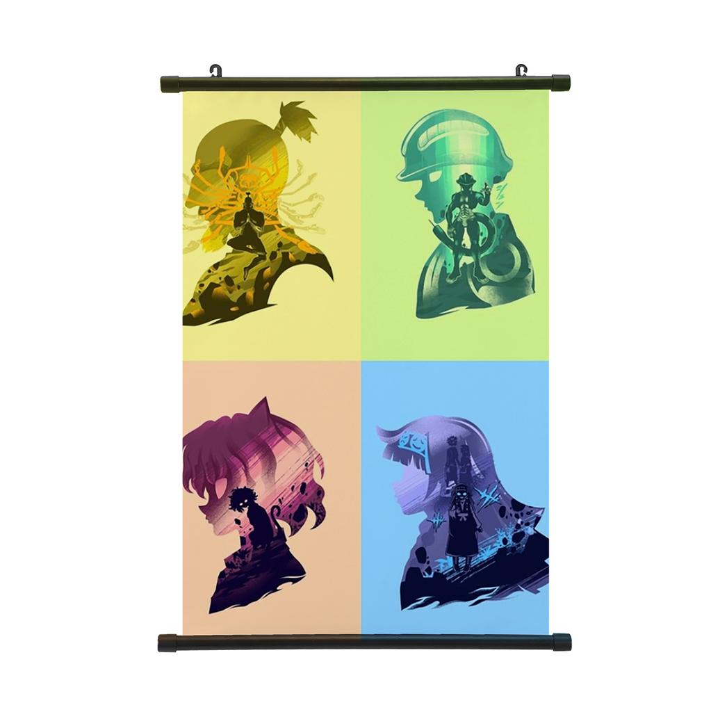 HUNTER X HUNTER Картина Свиток Постер Гон Фрикс Киллуа Хисока Домашний Декор Подвесная Картина Мальчики Девочки Свиток Постер