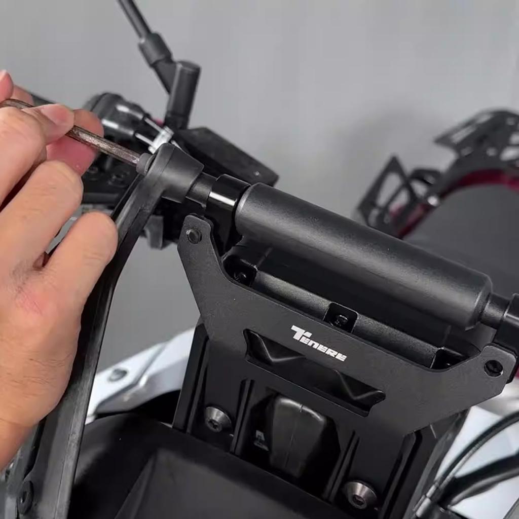 Кронштейн стабилизатора приборной панели мотоцикла для Tenere 700 RALLY Кронштейн для навигации GPS Антивибрационный (2025), T700, T7, XTZ700, (2019-2025 гг.) [Использовал]