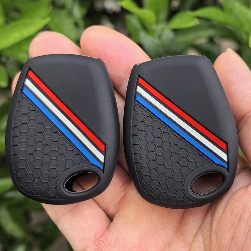 Подходит для Renault Trafic Clio Duster Logan Dacia Sandero 2/3 Кнопки Автомобильный Силиконовый Чехол-Крышка Корпус для Умного Ключа Подходит для Nissan Terrano Almera
