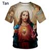 Jesus Love Every Christian 3D Printing T-shirt Summer Fashion Jesus Pattern Men's Women's Short Sleeve Casual Tshirt Ropa Hombre