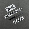 3D Metal Tail Letter Sign Emblem Sticker For XPeng G6 Front Grille Trunk Steering Wheel Emblem W3Decorate Sticker Logo Accessories
