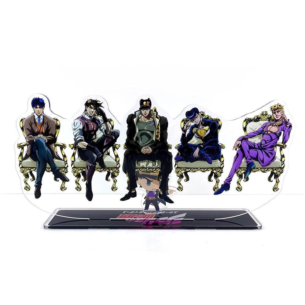 БОЛЬШОЙ РАЗМЕР Jo no Kimyou na Bouken Bizarre Adventure Jonathan Joseph Jotaro Josuke Giorno GM аниме акриловая подставка игрушка-фигурка