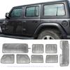 Car Curtain Anti-UV Window Sun Visor Cover Windshield Sunshade Insulation Pad for Jeep Wrangler JL 2018-2023 Interior