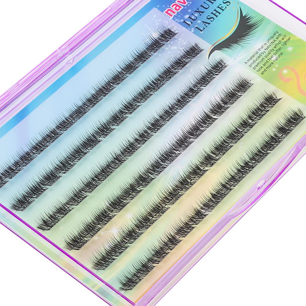 84 Clusters Thick Grafting Lashes Bold Definition Cluster lashes Eyelash Extension