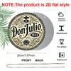 2D Flat, 1pc 7.87inchs Round Aluminum Metal Sign, Vintage Don Julio Tequila 1942 Label Design, Retro Bar Decor, Rustic Man Cave, Pub, Kitchen & Home