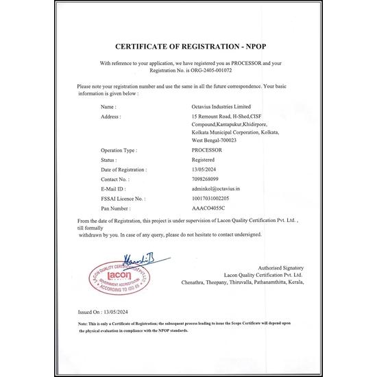 Octavius Organic Darjeeling Black Tea | 100g Loose Leaf | Premium Certified Organic