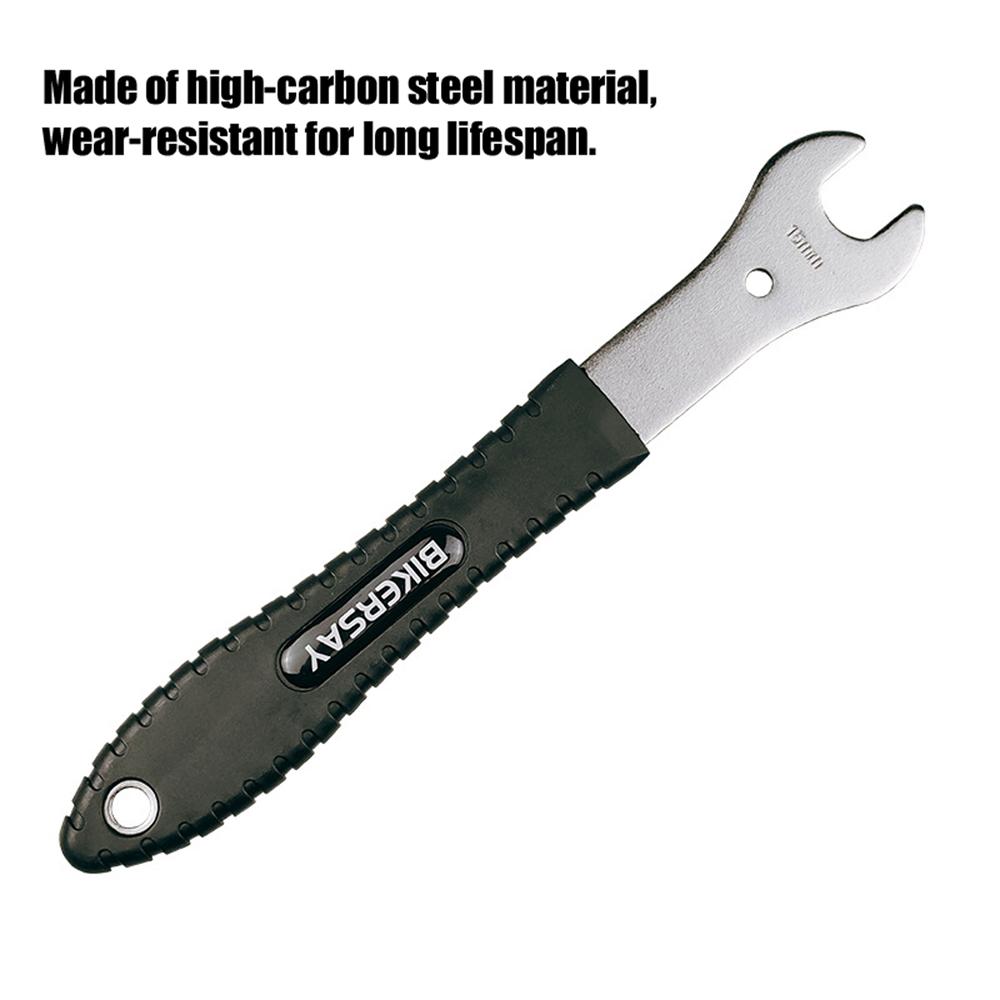 Велосипедная педаль, длинная ручка, гаечный ключ, 15 мм, открывающийся гаечный ключ, велосипедная педаль, разборка и установка