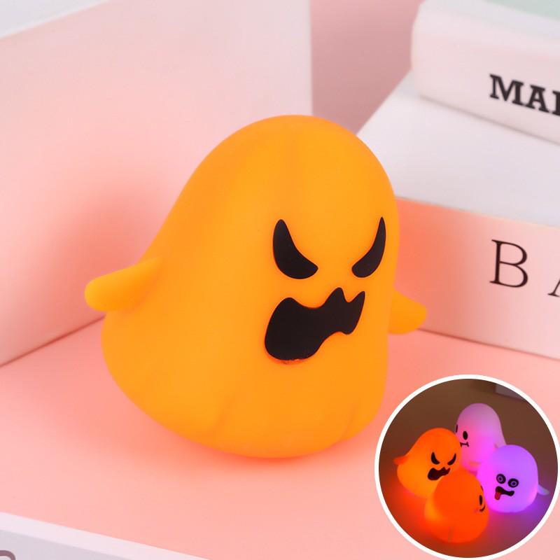Хэллоуинский привидение Игрушка-антистресс с медленным отскоком - Креативная мультяшная форма.