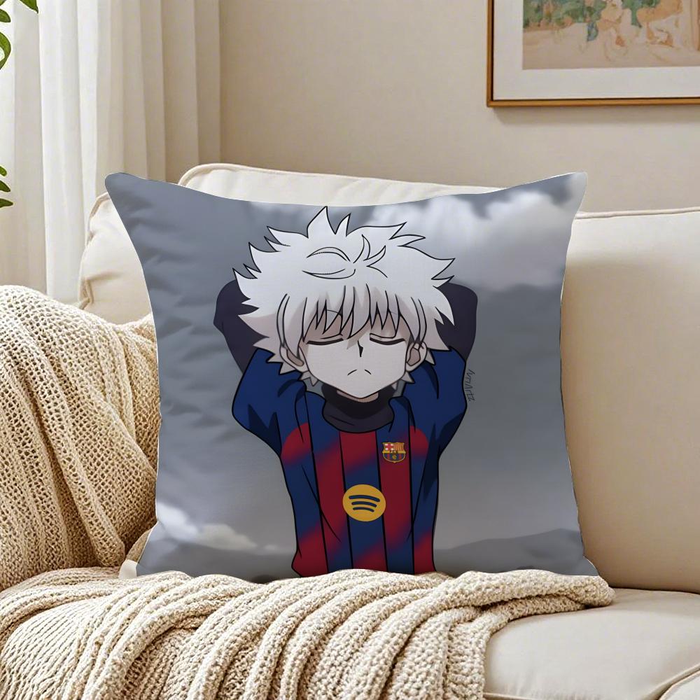 anime intense BBLUE LLOCKS Cushion Cover Pillowcase Antidustmite living Room Sofa Decor Cushion Room