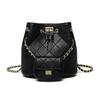 Women's Summer Diamond-shaped Chain Backpack, Korean Version, High Appearance Level, Small Square Bag, Single-shoulder Crossbody Bag