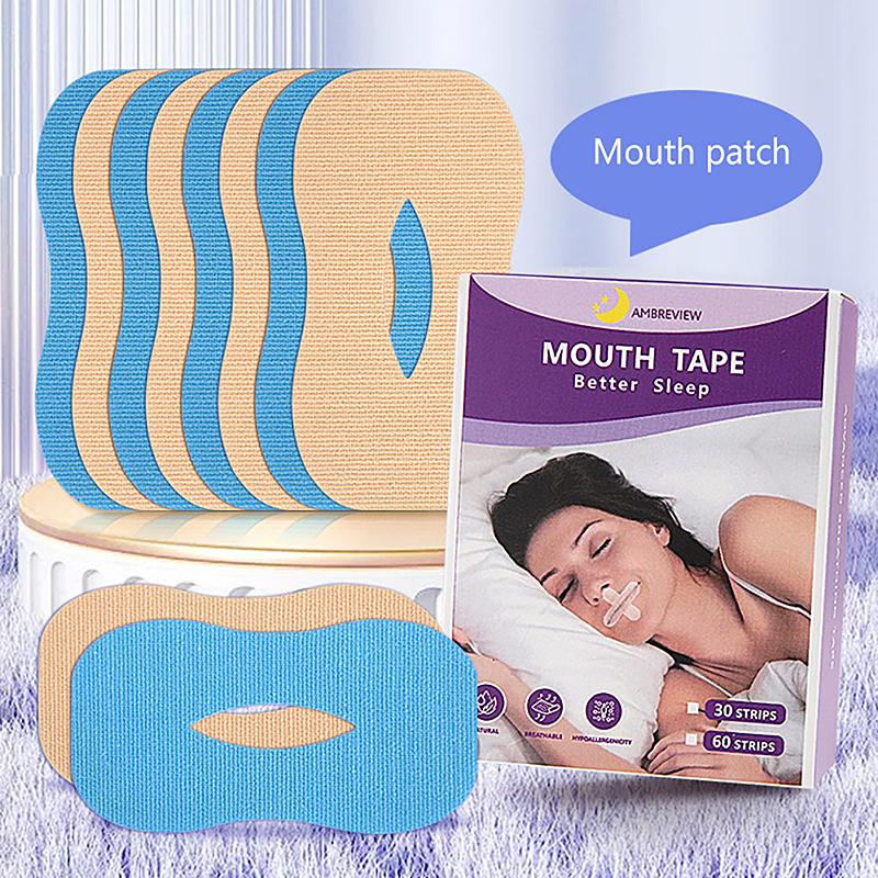 10/30 шт. О-образных наклеек против храпа для взрослых и детей, предотвращающих дыхание ртом ночью, корректирующая липкая лента для рта