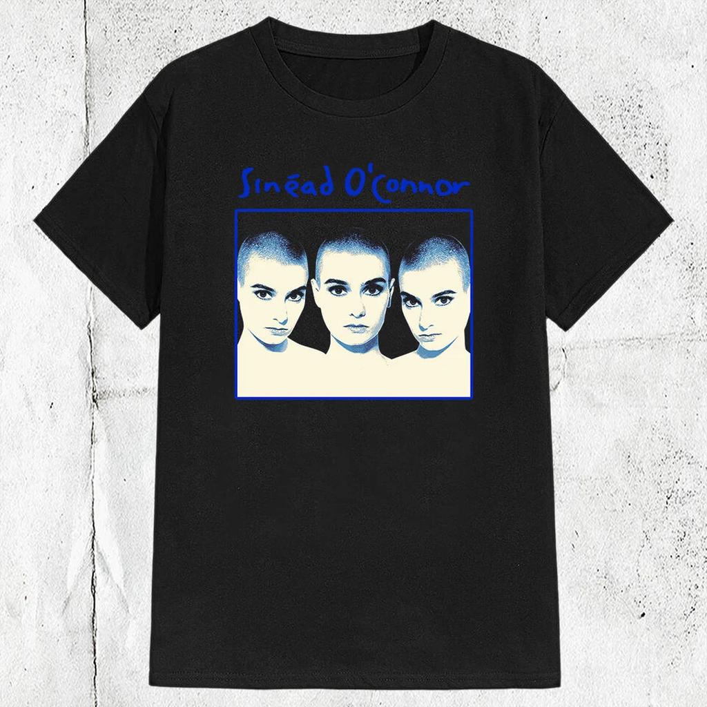 NEW Sinéad O'Connor Singer Heavy Cotton Black S-5XL T Shirt CM529