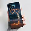 Phone Case For TCL NxtPaper 70 Pro Bumper Black Silicone Shockproof Soft Casing Pattern New Design Love Moon Pattern Cover