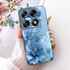 Для Motorola Signature 2026 Чехол Популярный Цветочный Мраморный Расписной Чехол Мягкий Силикон Черный Корпус Телефона Для Moto X70 Air Pro Fundas