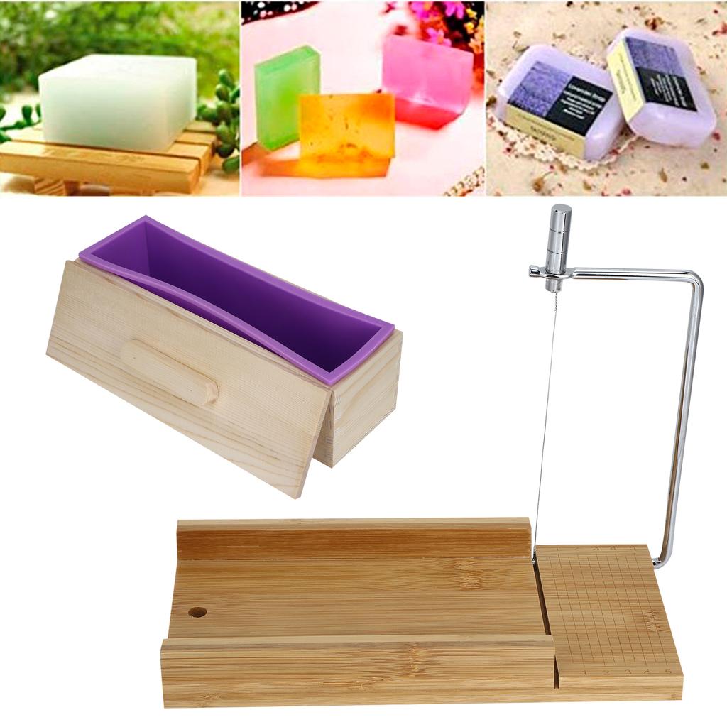 DIY HandMade Soap Candle Bread Making Mold Mould Cutter Set Kitchen Making Supplies(Cutter Board