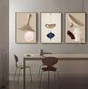 Beige Minimalist Abstract Poster Nordic Geometric Shape Canvas Painting and Print Picture Modern Living Room Wall Art Home Decor