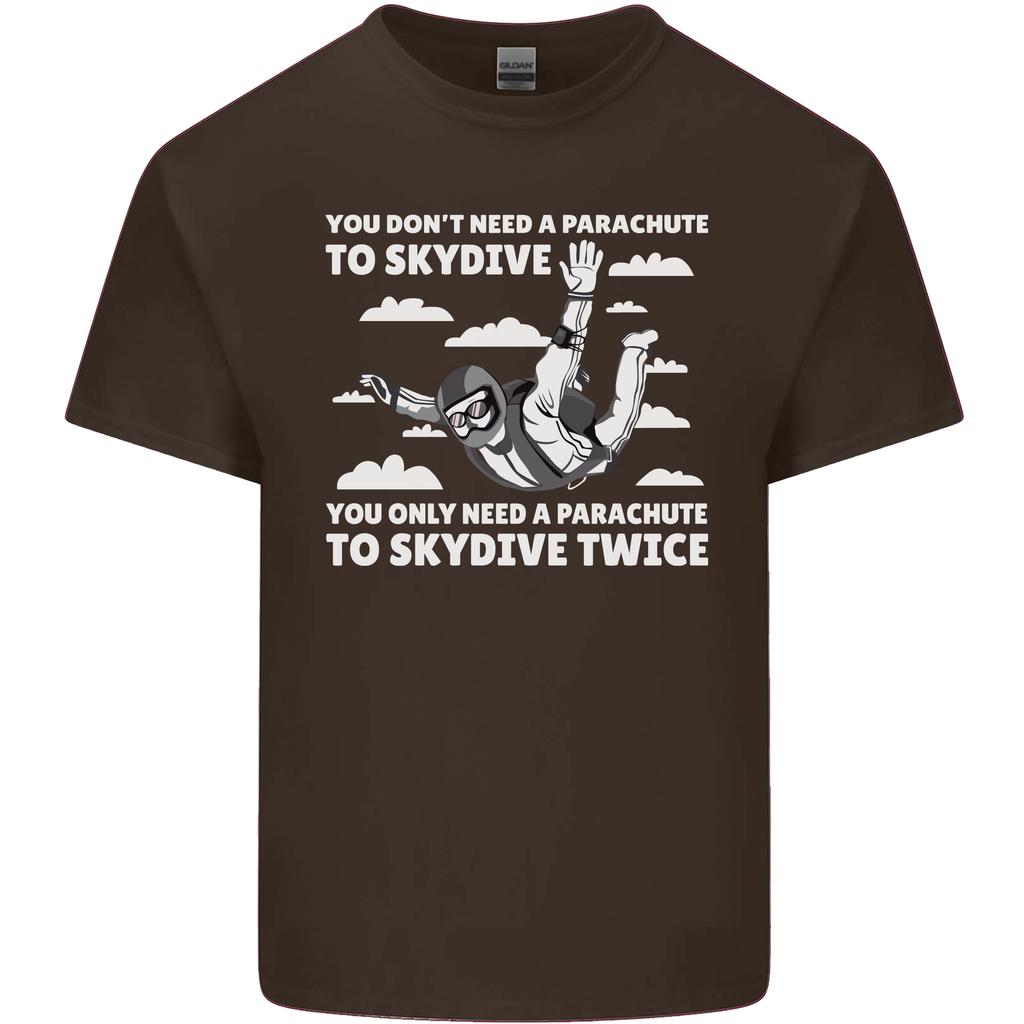 You a Parachute to Skydive Twice Skydiving Unisexs Light Cotton TShirt