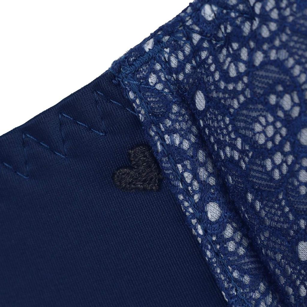 AMOSTYLE Dream Bra Light Bra Shorts Set Daisy Shower M008 F65M Размер (АМОСТИЛЬ) & (военно-морской флот)