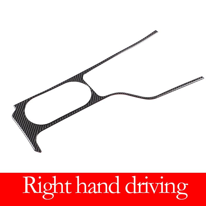 LHD/RHD Soft carbon fiber For Ford Ranger Wildtrak 2015-2025 Car Center Control Shift Panel Frame Trim Sticker Car Accessories