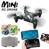 Мини-дрон HD Wi-Fi FPV в форме багажа Дрон с дистанционным управлением и камерой складной квадрокоптер с возвратом в один клик игрушки